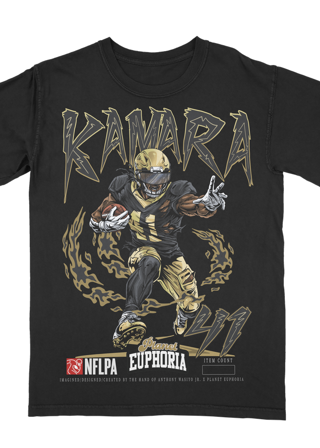 Alvin Kamara Limited Edition NFL Player Graphic T-Shirt