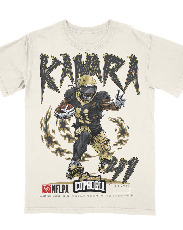 Alvin Kamara Limited Edition NFL Player Graphic T-Shirt