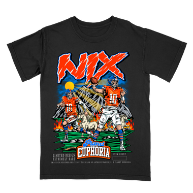 Youth Bo Nix Black Tee