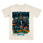 Cam Newton Halloween Off-White Tee #/500