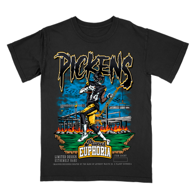 George Pickens Black Tee #/500