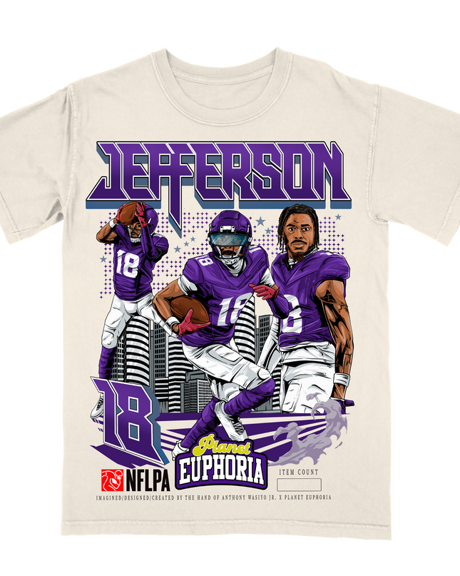 Justin Jefferson V2 Tee #/500