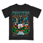 Jalen Hurts V2 Black Tee #/500