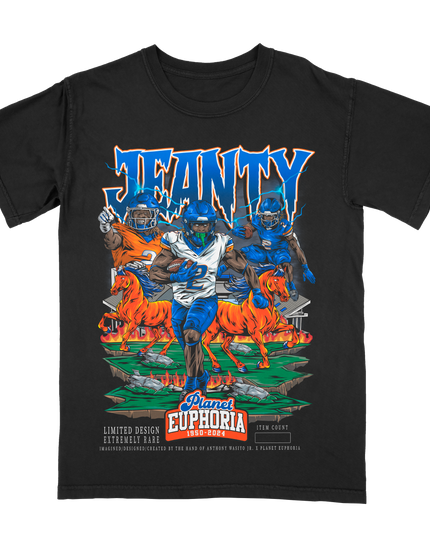 Ashton Jeanty Black Tee #/500