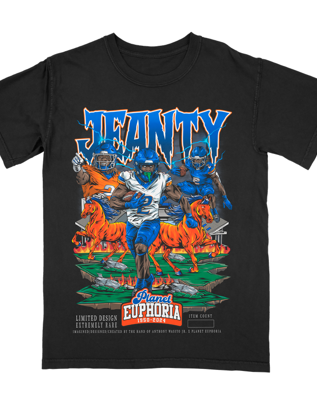 Ashton Jeanty Black Tee #/500