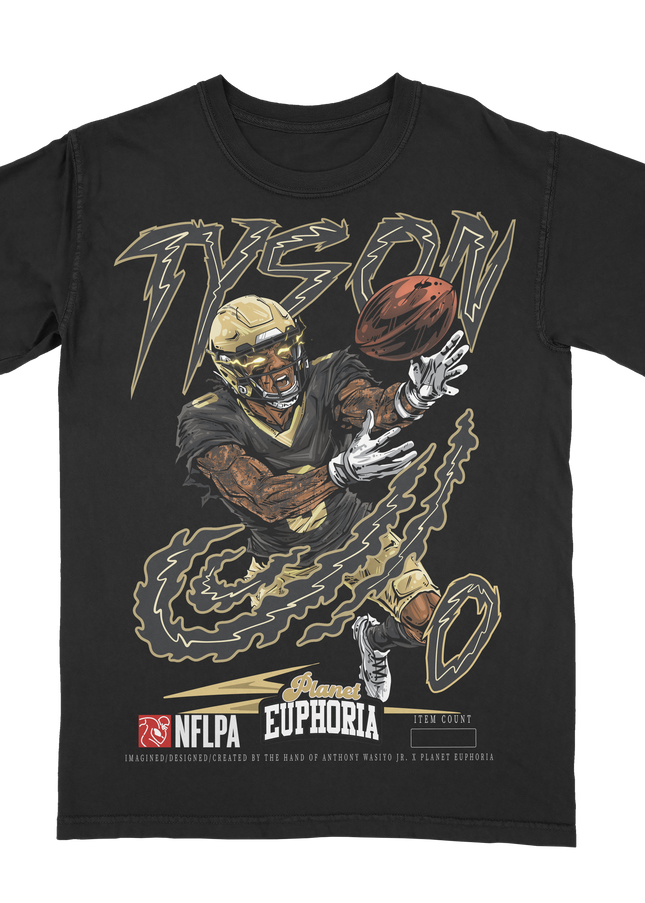 Jordyn Tyson Limited Edition NFL Player Graphic T-Shirt