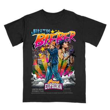 Justin Bieber Black Tee #/500