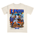 Francisco Lindor Off-White Tee #/500