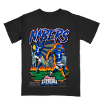 Malik Nabers Black Tee #/500