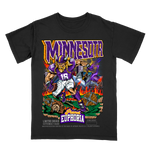 Youth Minnesota Football Black Tee