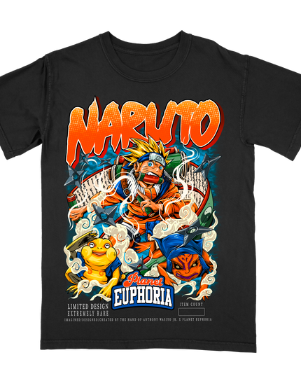 Naruto Black Tee #/500