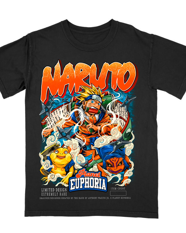 Naruto Black Tee #/500