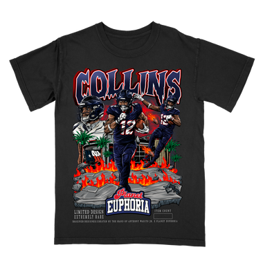 Youth Nico Collins Black Tee