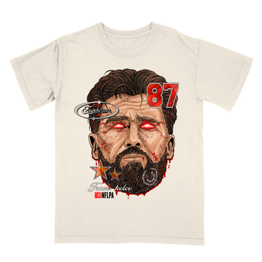 Youth Travis Kelce Fat Head Tee