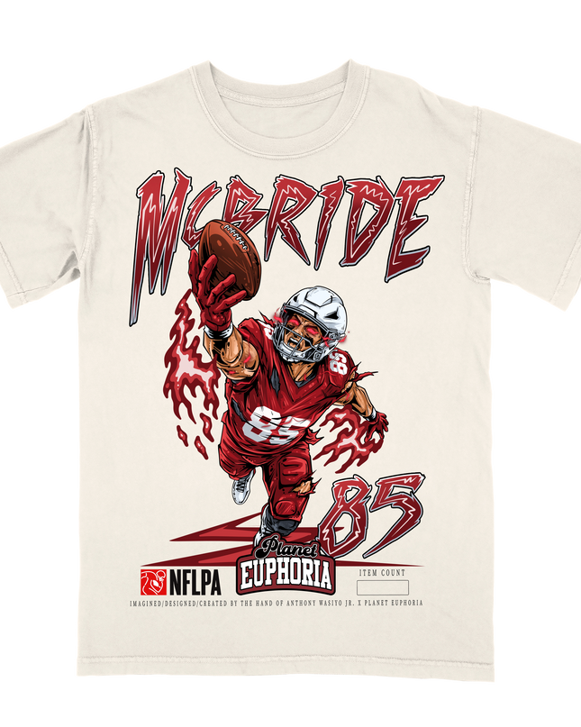 Trey McBride Limited Edition NFL Player Graphic T-Shirt