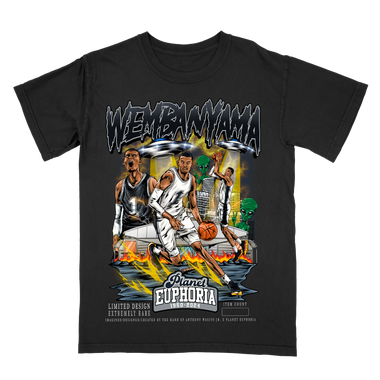 Youth Victor Wembanyama V2 Black Tee