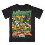 Xavier McKinney Black Tee #/500