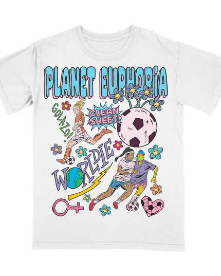 Girls Soccer Tee